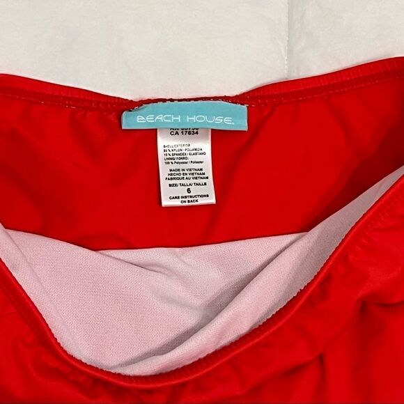 Beach House swim skirt size 6 never worn - Picture 3 of 5